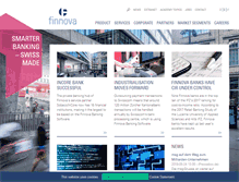 Tablet Screenshot of finnova.com